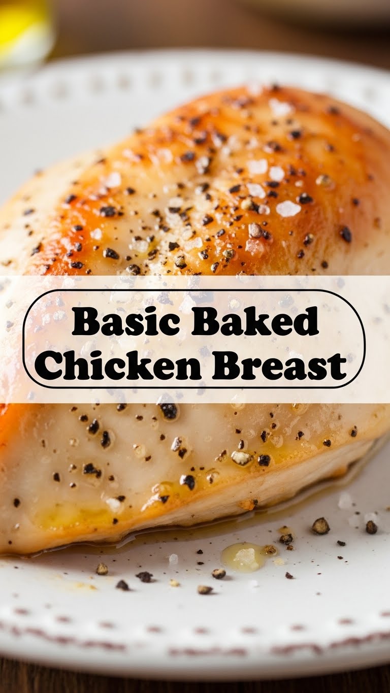Basic Baked Chicken Breast