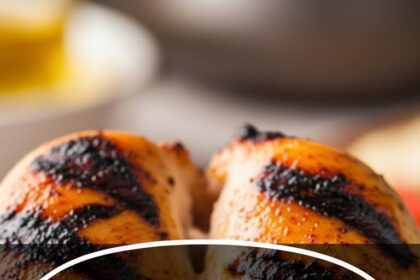 Grilled Split Chicken Breast