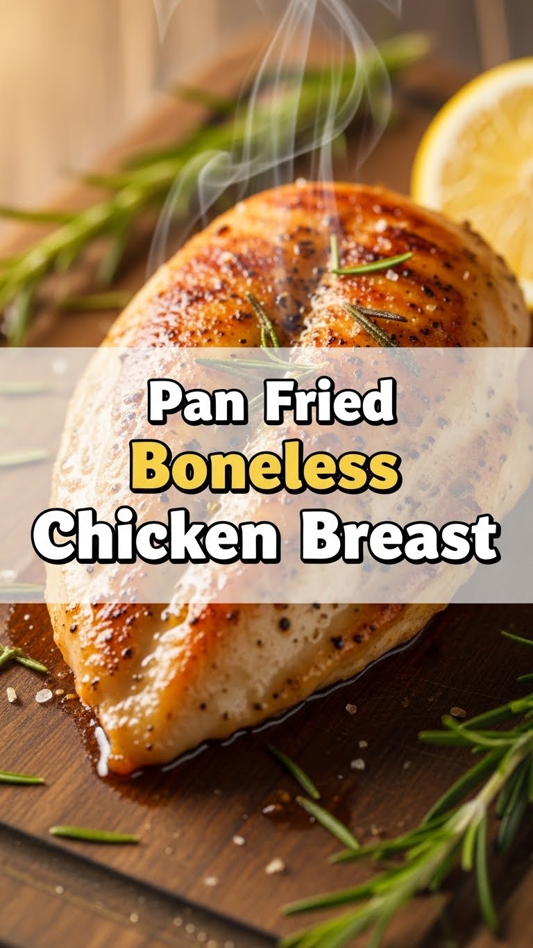 Pan Fried Boneless Chicken Breast
