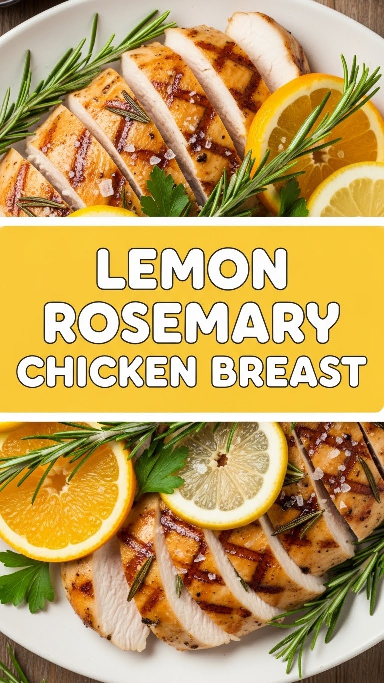 Lemon Rosemary Chicken Breast