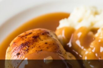 Baked Chicken Breast With Gravy