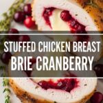 Stuffed Chicken Breast Brie Cranberry