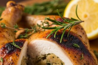 Sausage Stuffed Chicken Breast