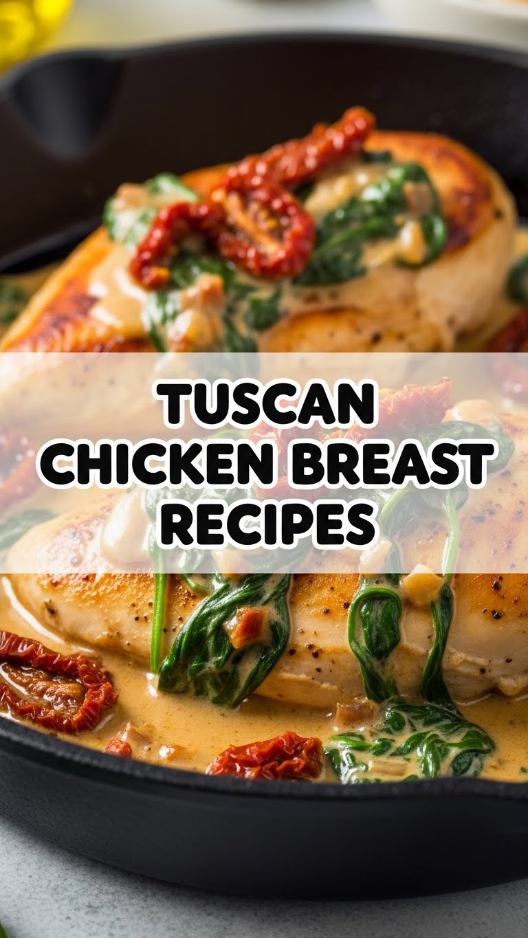 Tuscan Chicken Breast Recipes