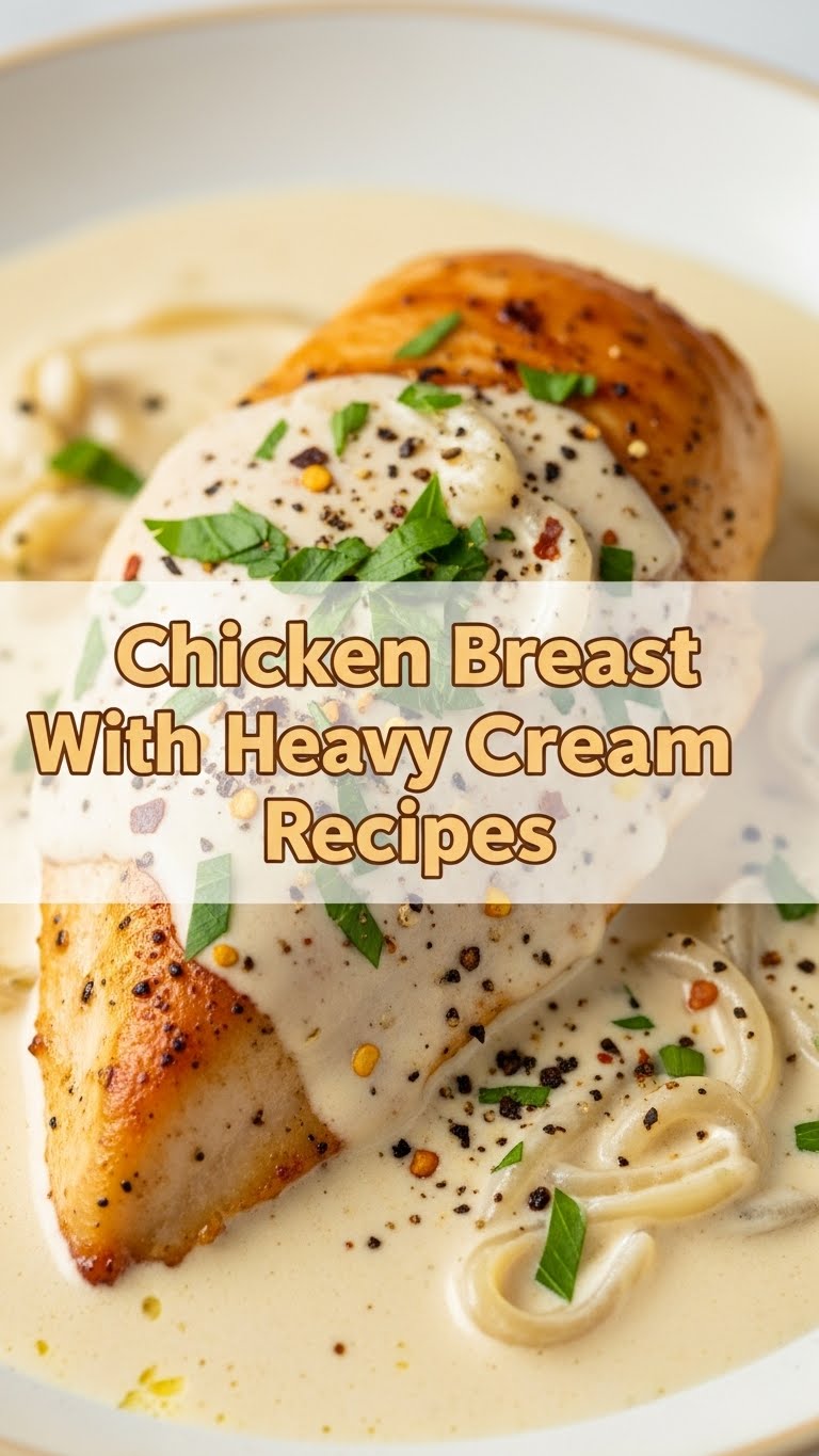 Chicken Breast With Heavy Cream Recipes