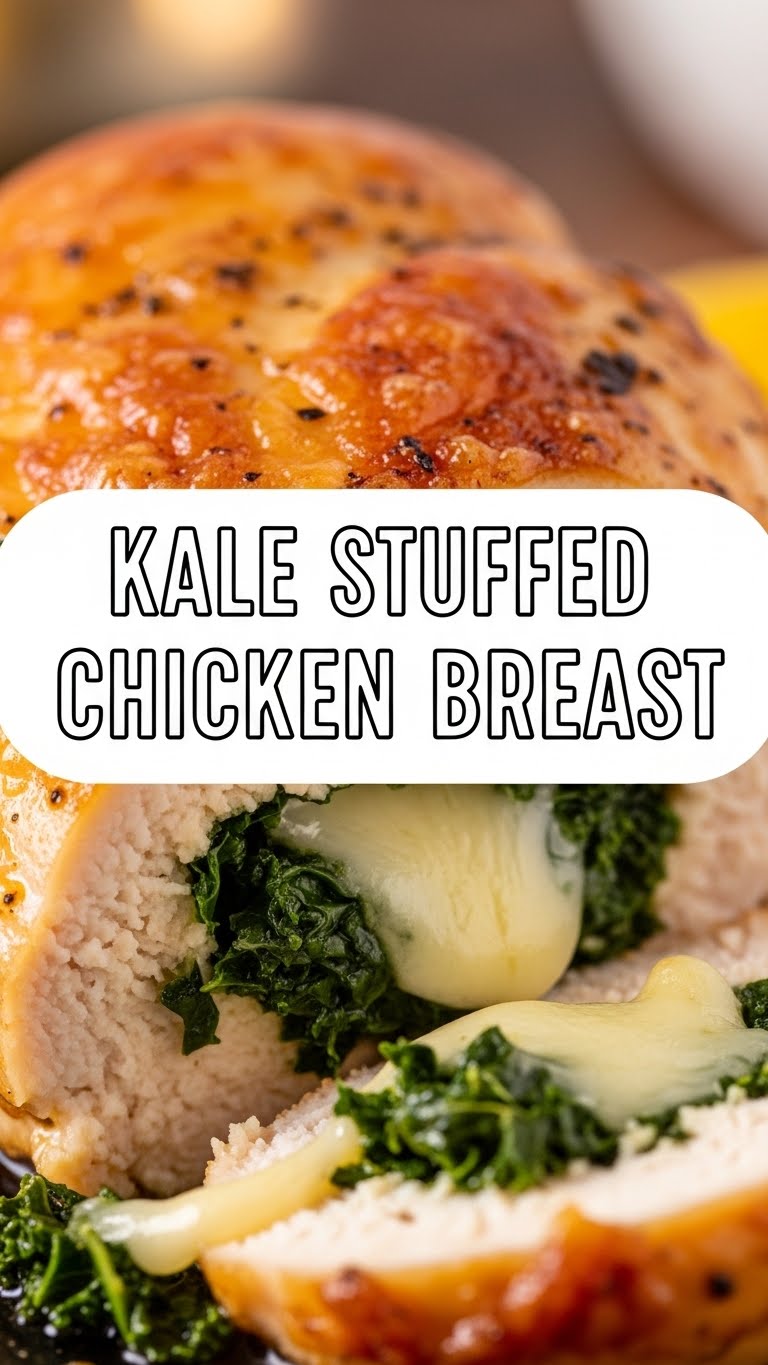Kale Stuffed Chicken Breast