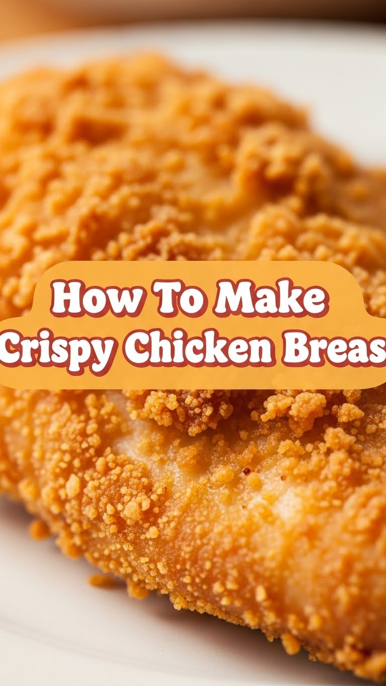 How To Make Crispy Chicken Breast