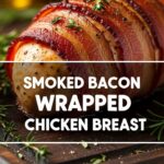 Smoked Bacon Wrapped Chicken Breast