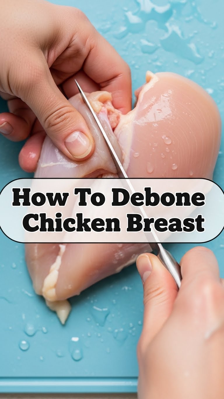 How To Debone Chicken Breast