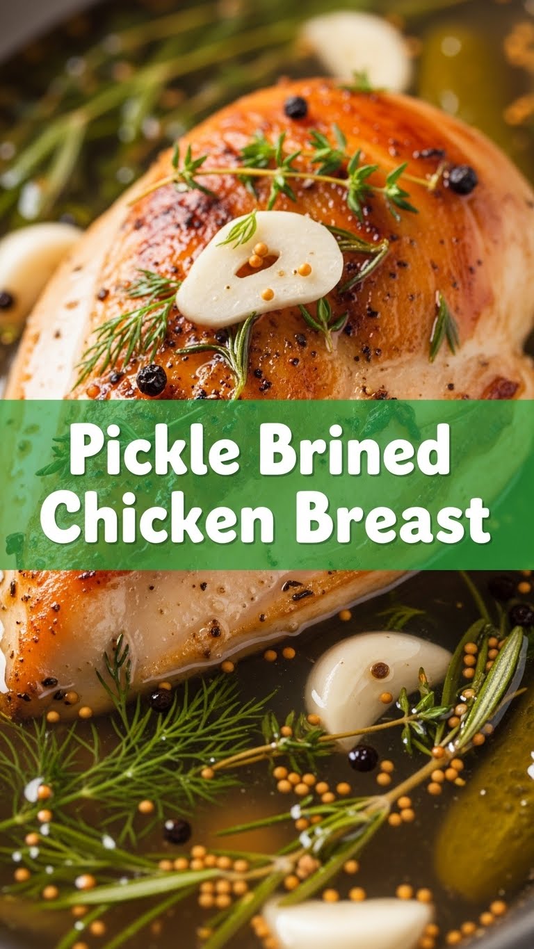 Pickle Brined Chicken Breast