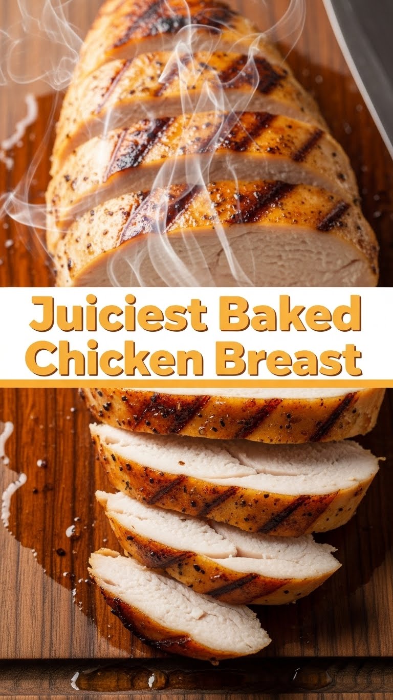 Juiciest Baked Chicken Breast
