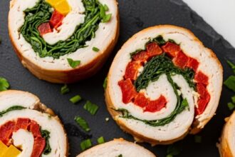 Stuffed Chicken Breast Roll Ups