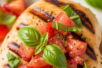 Tomato Basil Chicken Breast