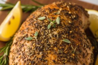 Lemon Herb Roasted Chicken Breast