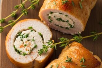 Chicken Breast Rolls With Cream Cheese
