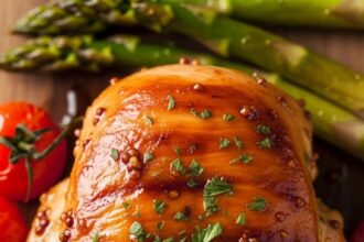 Honey Mustard Baked Chicken Breast