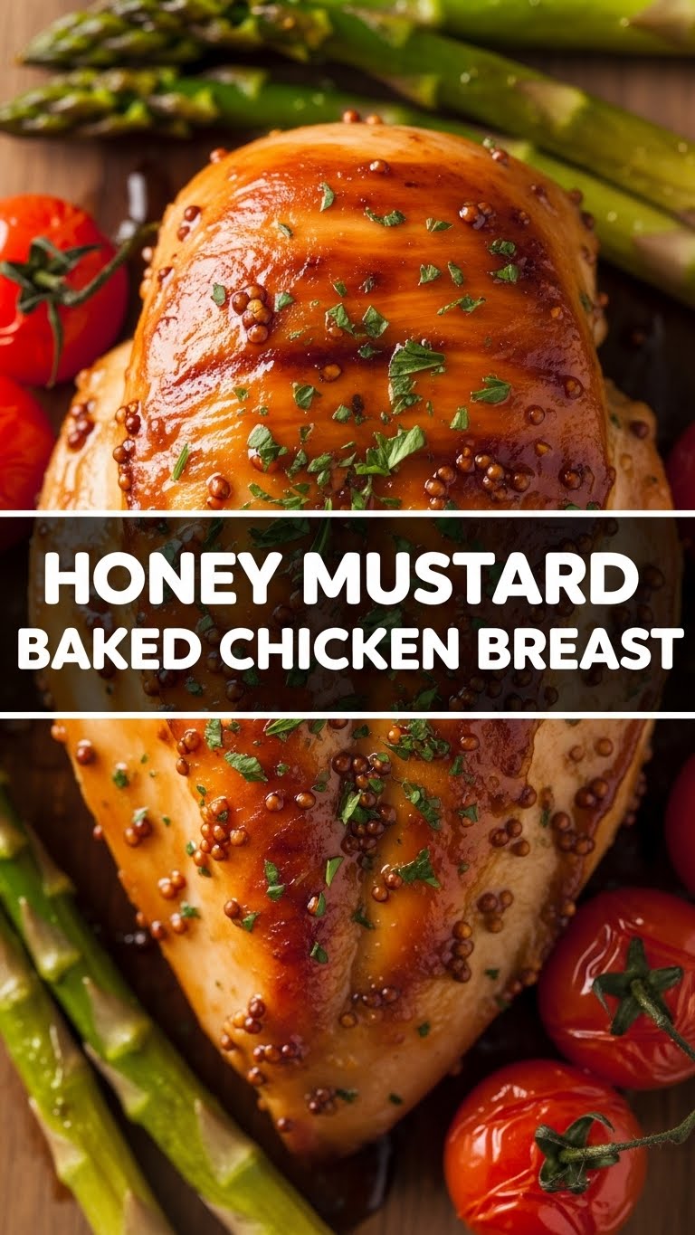Honey Mustard Baked Chicken Breast