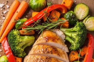 Baked Chicken Breast With Vegetables