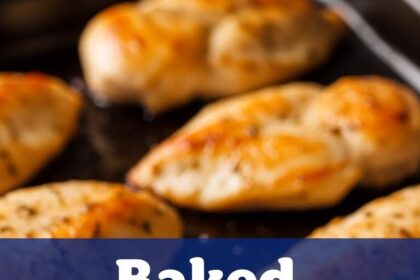 Baked Chicken Breast Cutlets