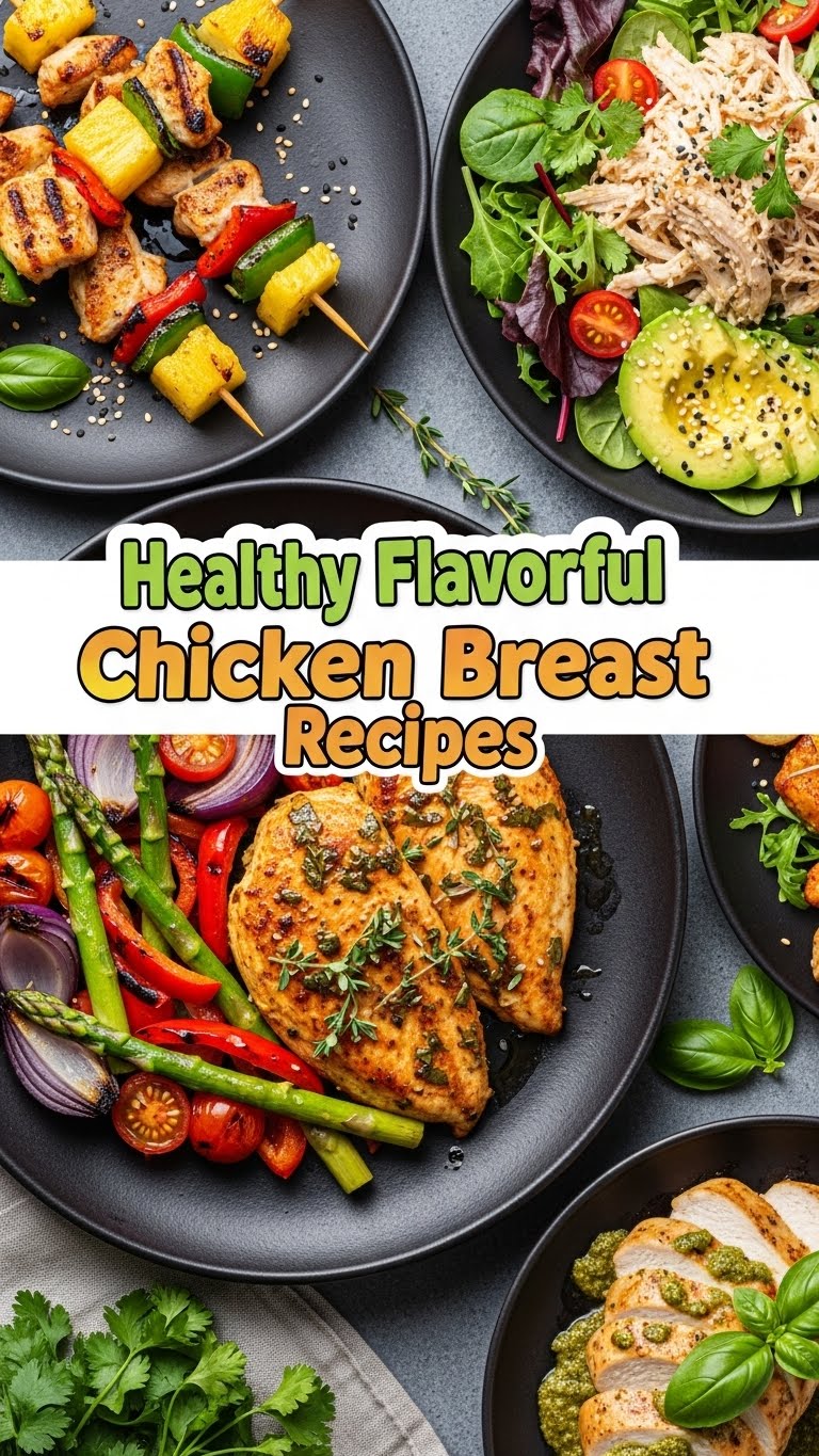 Healthy Flavorful Chicken Breast Recipes