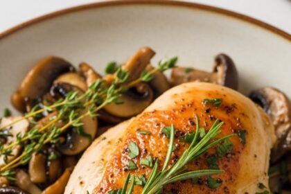 Baked Chicken Breast With Mushrooms