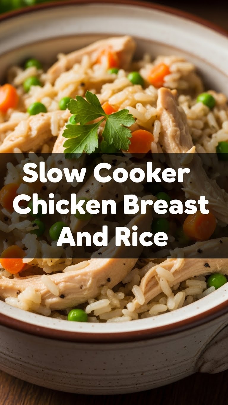 Slow Cooker Chicken Breast And Rice