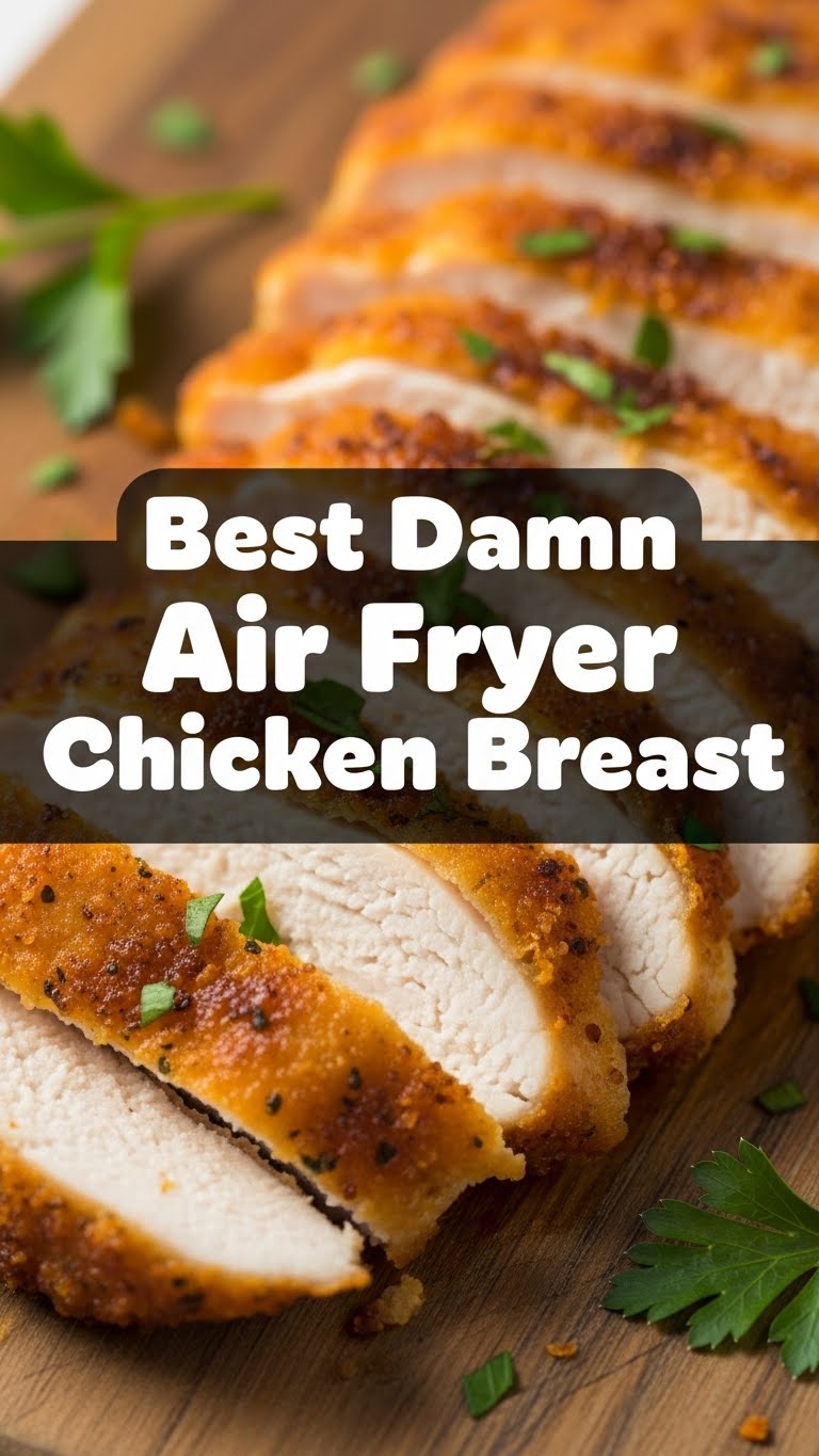 Best Damn Air Fryer Chicken Breast