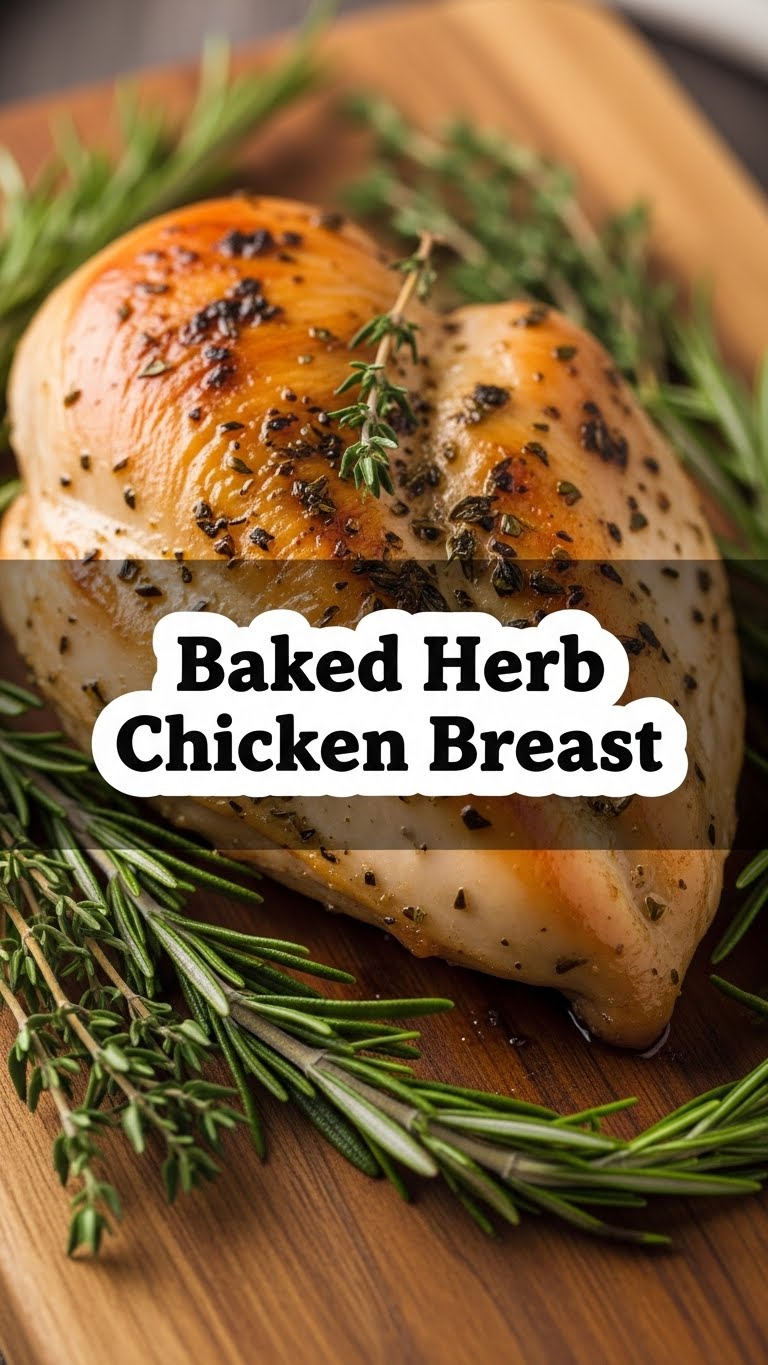 Baked Herb Chicken Breast