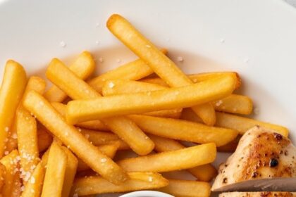 Chicken Breast With Fries