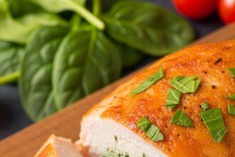 Keto Spinach Stuffed Chicken Breast