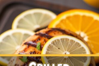 Grilled Lemon Pepper Chicken Breast