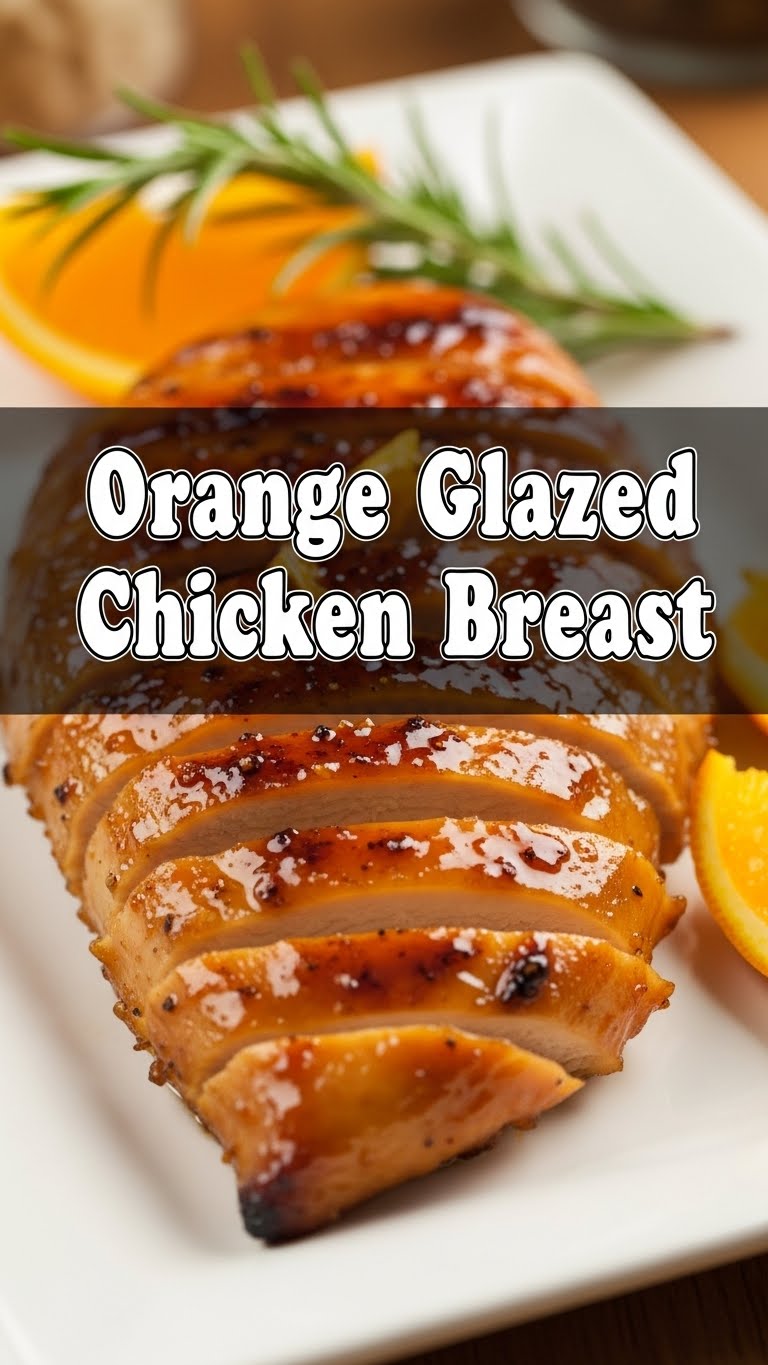 Orange Glazed Chicken Breast