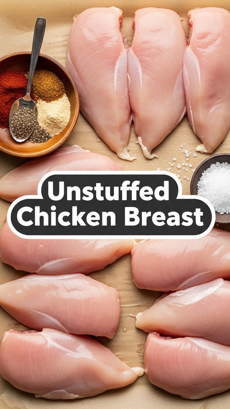 Unstuffed Chicken Breast