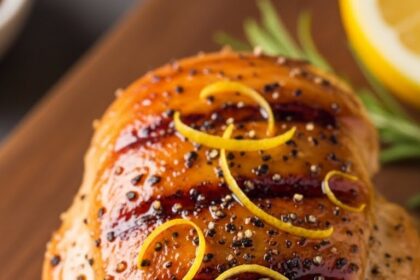 Honey Lemon Pepper Chicken Breast