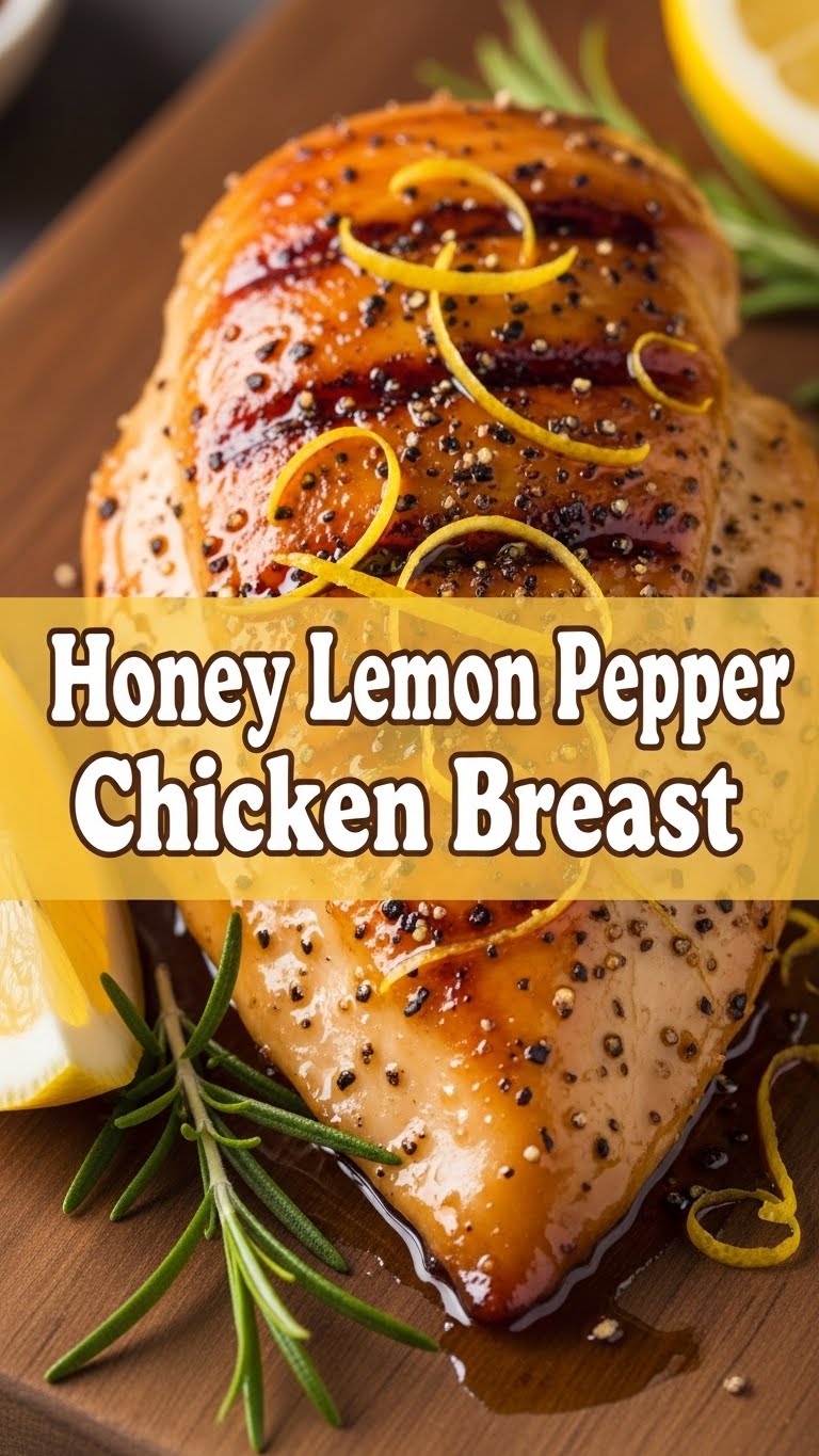 Honey Lemon Pepper Chicken Breast