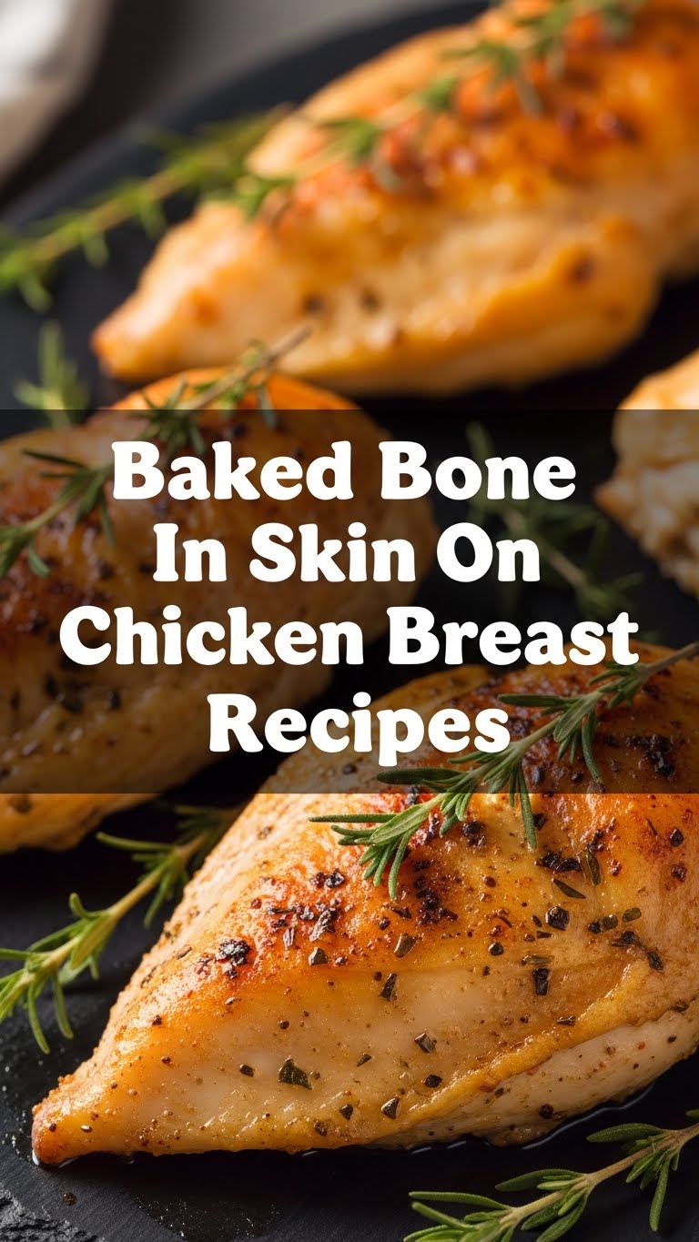 Baked Bone In Skin On Chicken Breast Recipes