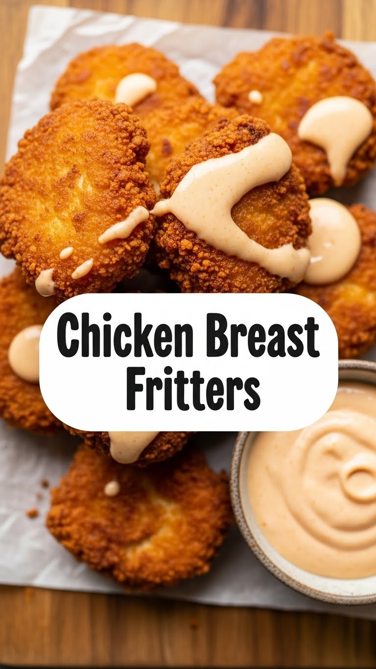 Chicken Breast Fritters