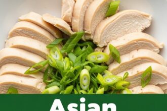 Asian Poached Chicken Breast