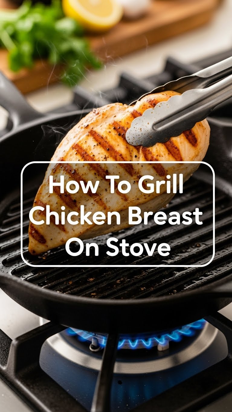 How To Grill Chicken Breast On Stove