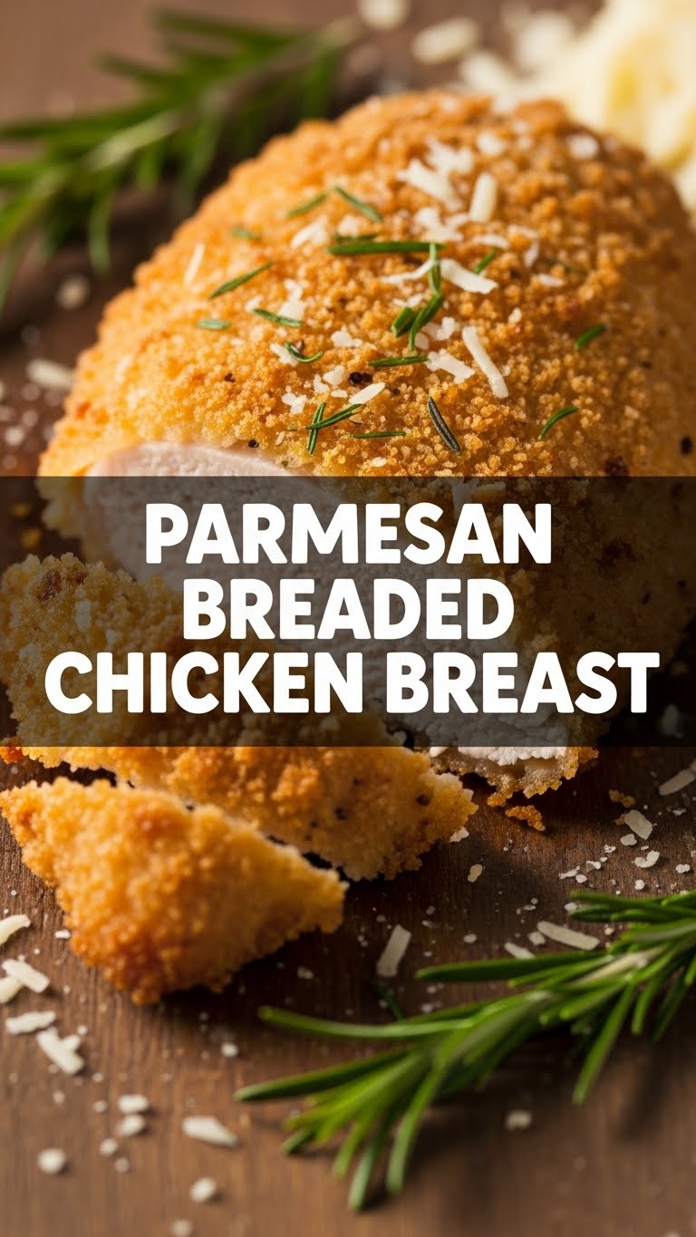 Parmesan Breaded Chicken Breast