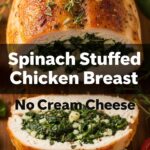 Spinach Stuffed Chicken Breast No Cream Cheese