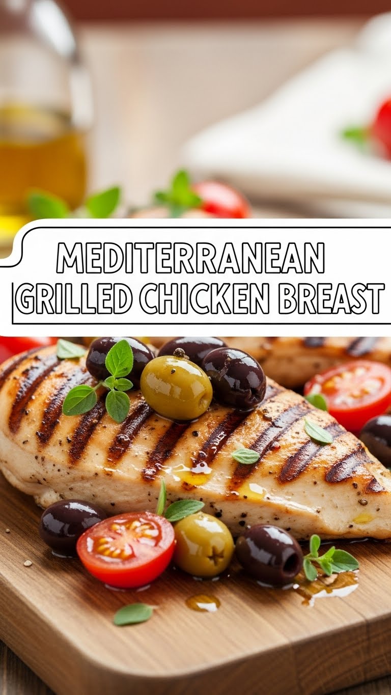 Mediterranean Grilled Chicken Breast
