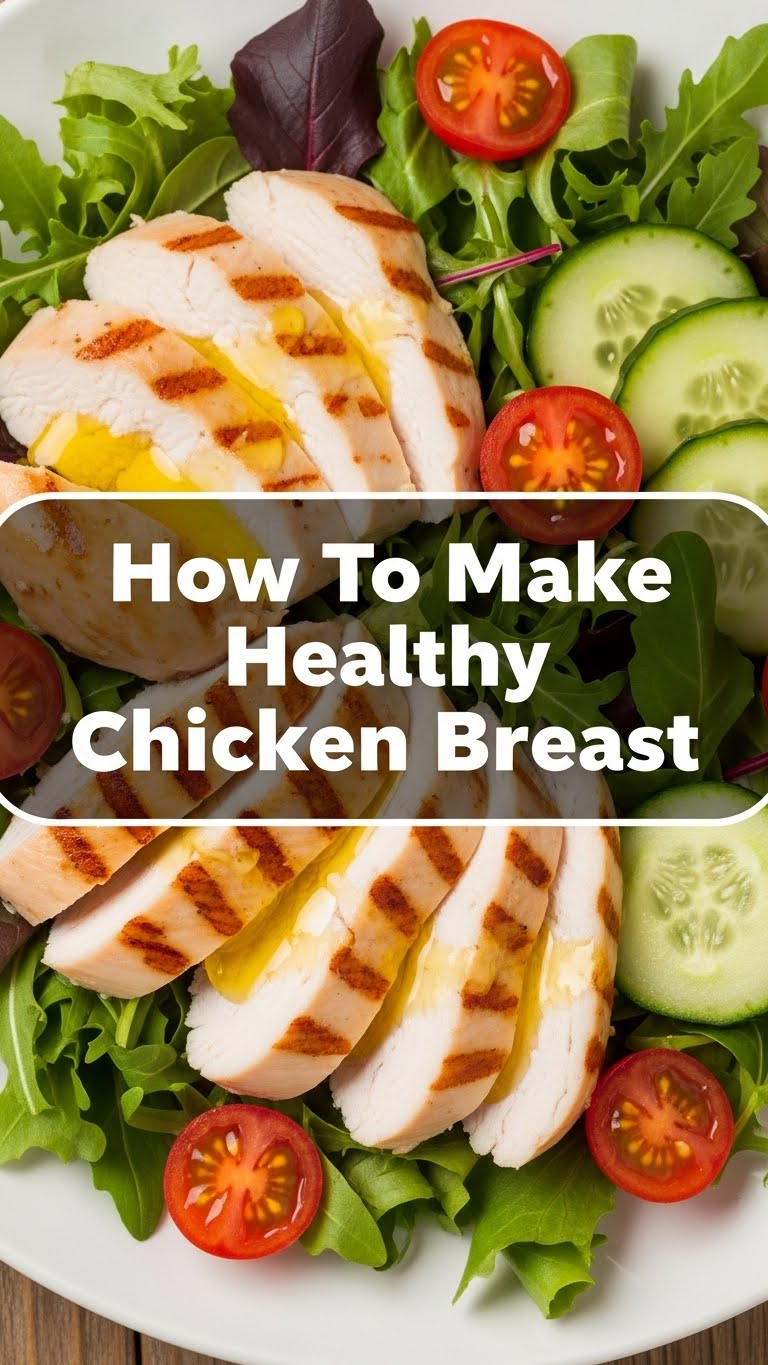 How To Make Healthy Chicken Breast
