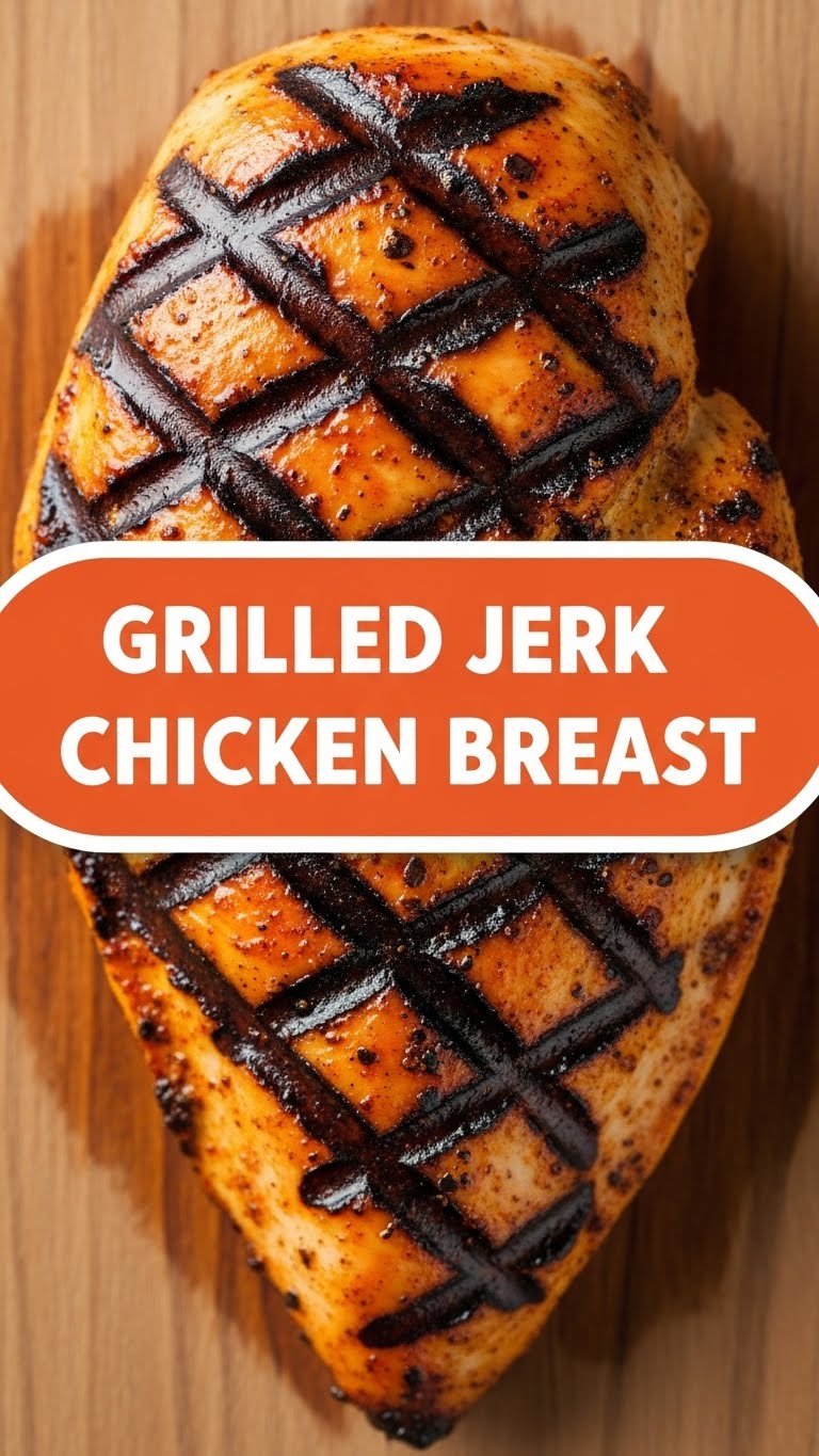 Grilled Jerk Chicken Breast