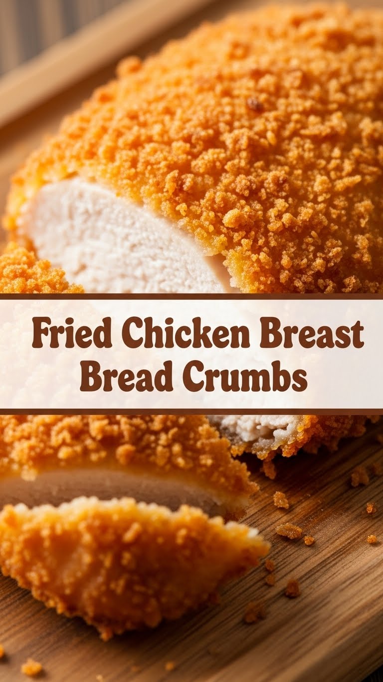 Fried Chicken Breast Bread Crumbs