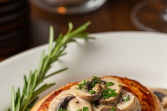 Chicken Breast Creamy Mushroom Sauce