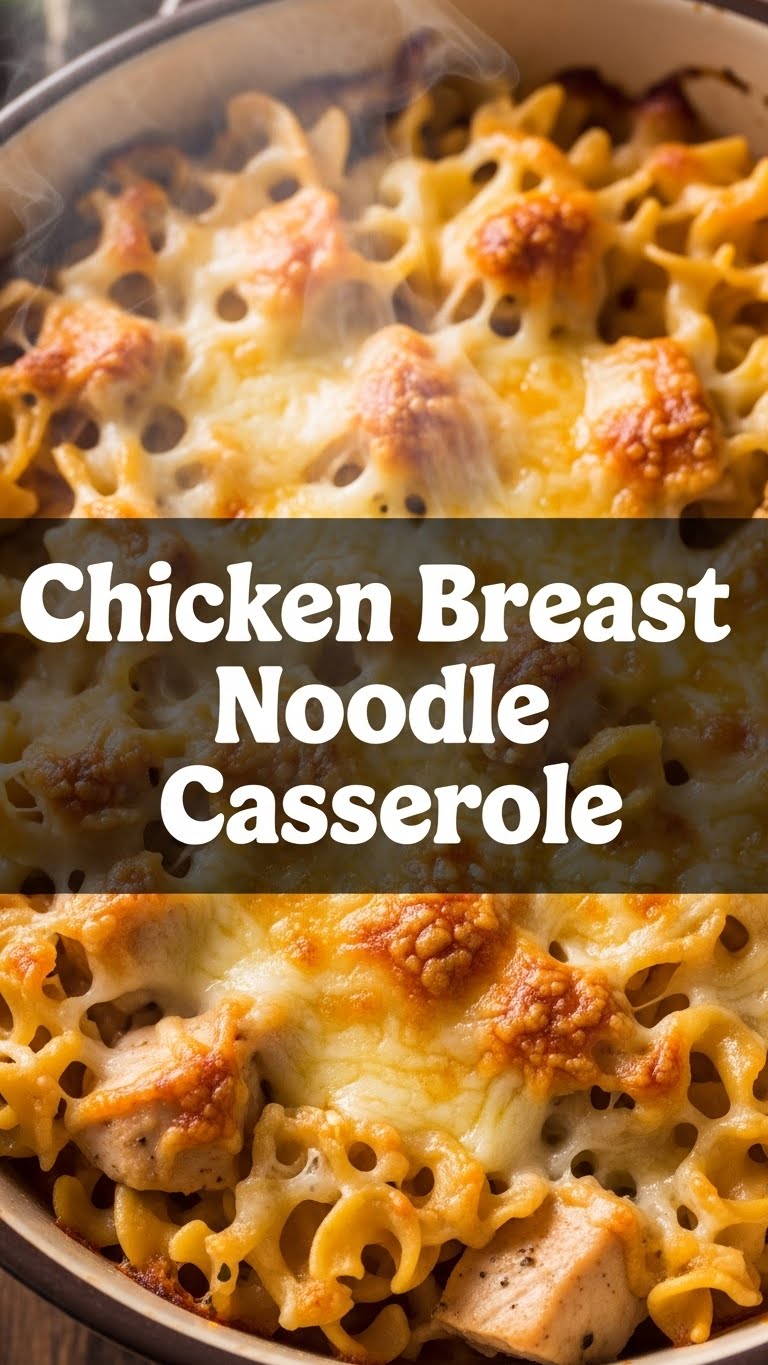 Chicken Breast Noodle Casserole