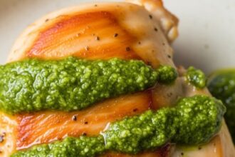 Chicken Breast With Pesto Sauce