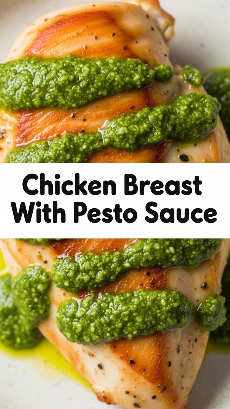 Chicken Breast With Pesto Sauce