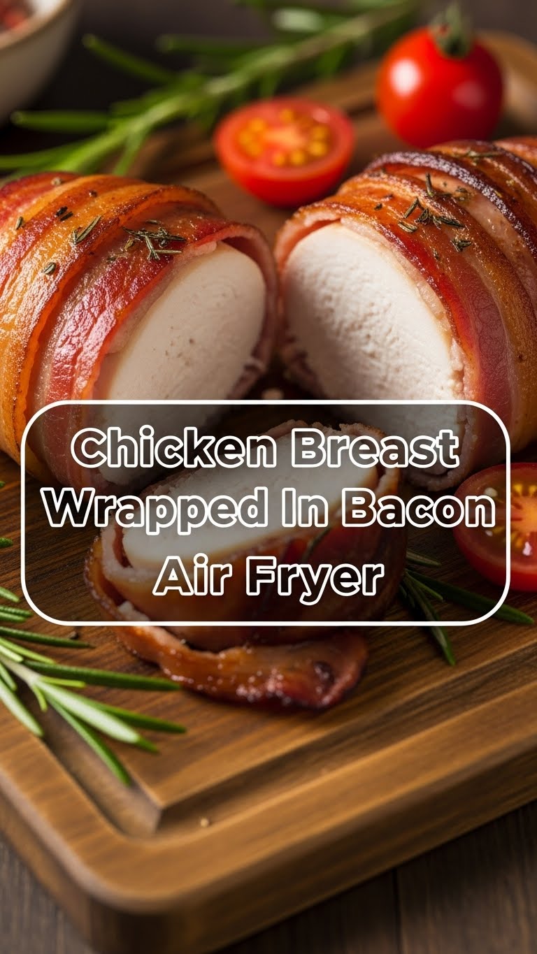 Chicken Breast Wrapped In Bacon Air Fryer